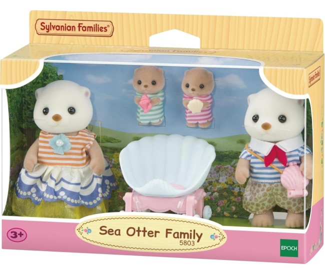 Figurine Sylvanian Families-Familia Vidrelor De Mare Figurine Sylvanian Families-Familia Vidrelor De Mare