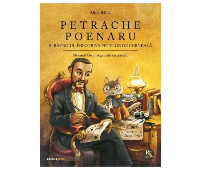 Petrache Poenaru si razboiul impotriva petelor de cerneala