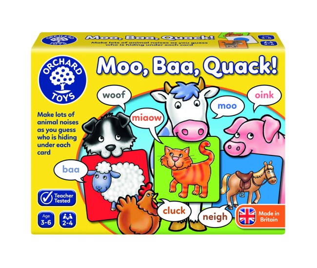 Joc educativ Moo Bee Mac MOO BAA QUACK Joc educativ Moo Bee Mac MOO BAA QUACK