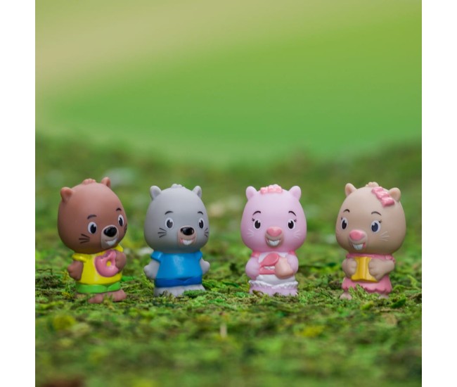 Familia de castori - Set figurine joc de rol Familia de castori - Set figurine joc de rol