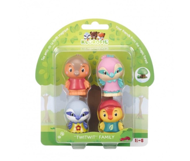 Familia de pasari Twitwit - Set figurine joc de rol Familia de pasari Twitwit - Set figurine joc de rol
