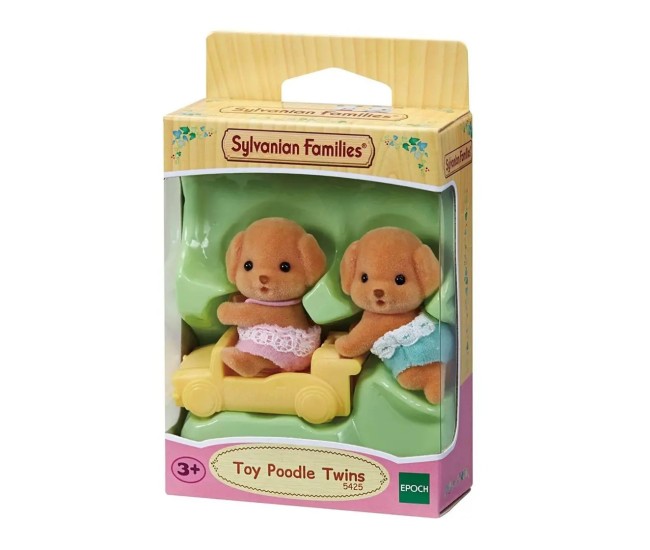 Figurine Sylvanian Families - Gemenii Poodle Figurine Sylvanian Families - Gemenii Poodle