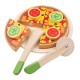 Pizza Funghi - Set din lemn cu accesorii pentru joc de rol Pizza Funghi - Set din lemn cu accesorii pentru joc de rol