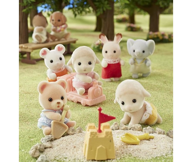 Figurine Sylvanian Families - Gemenii Oite Figurine Sylvanian Families - Gemenii Oite