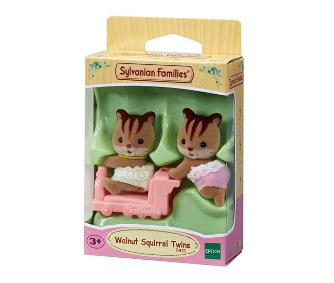 Figurine Sylvanian Families - Gemenii Veverite Figurine Sylvanian Families - Gemenii Veverite