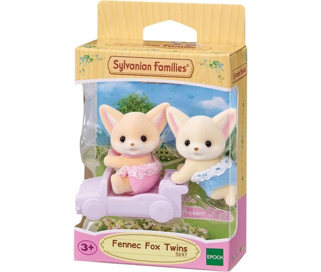 Figurine Sylvanian Families-Gemenii Vulpite Fennec