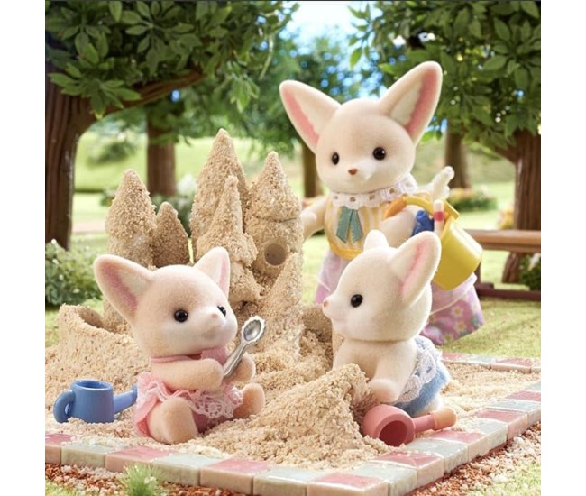 Figurine Sylvanian Families-Gemenii Vulpite Fennec