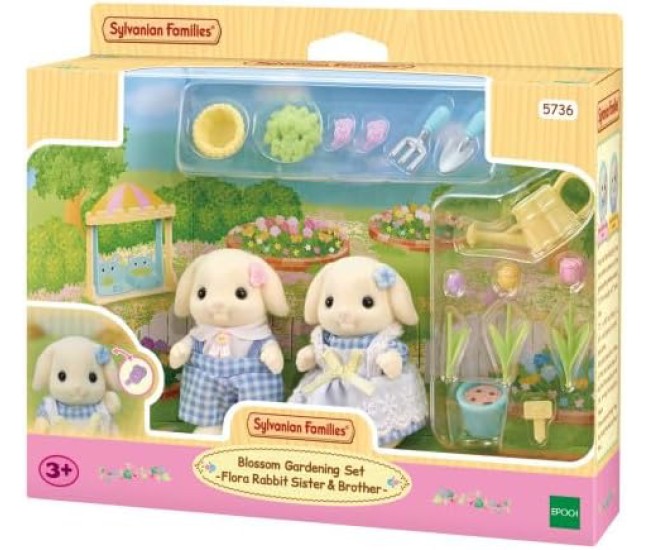 Figurine Sylvanian Families-Iepurasii Gradinari Figurine Sylvanian Families-Iepurasii Gradinari
