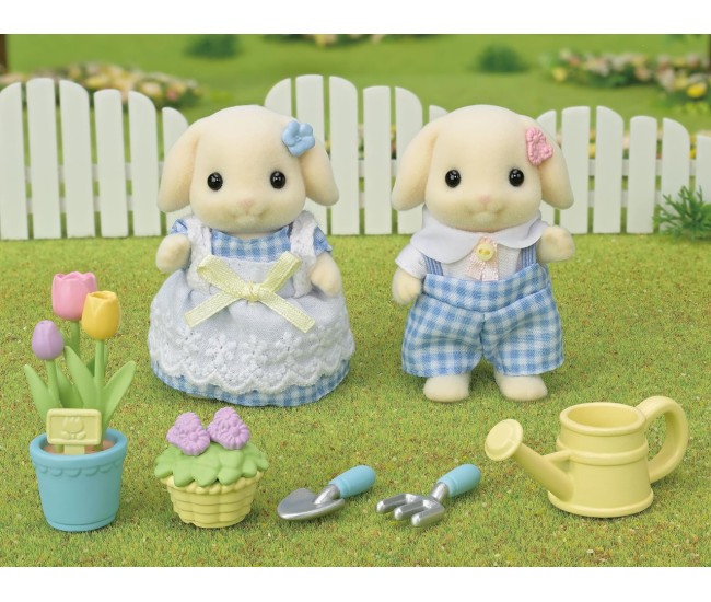 Figurine Sylvanian Families-Iepurasii Gradinari Figurine Sylvanian Families-Iepurasii Gradinari