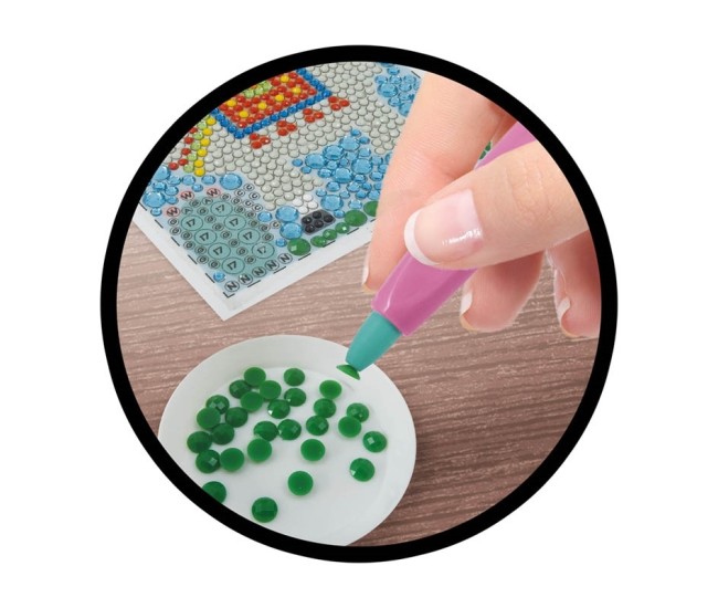 Set de creatie Glitters - Animal Lama cu 600 de margele Set de creatie Glitters - Animal Lama cu 600 de margele