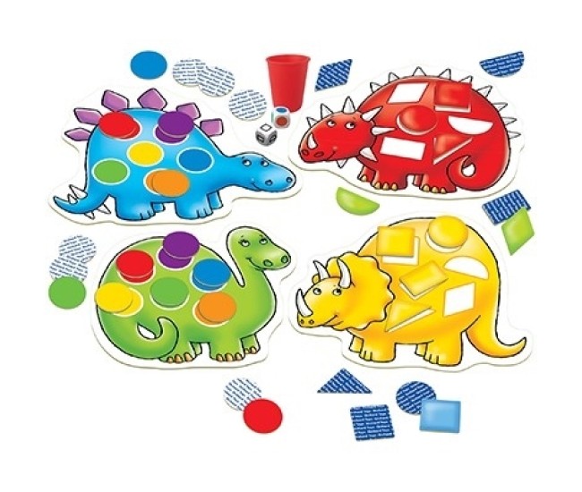 Joc educativ Dinozaurii cu pete DOTTY DINOSAURS