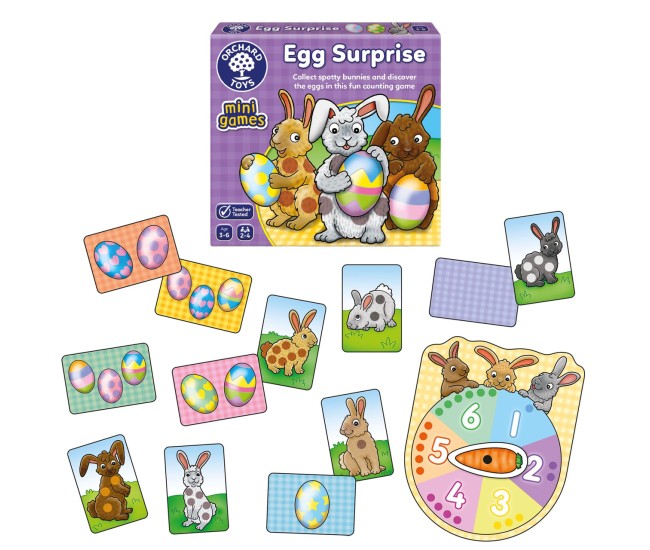 Joc educativ Oua cu Surprize - Egg Surprise Joc educativ Oua cu Surprize - Egg Surprise