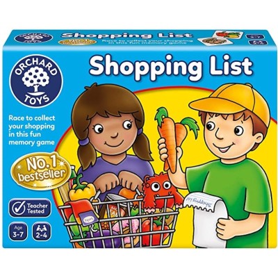 Joc educativ in limba engleza Lista de cumparaturi SHOPPING LIST