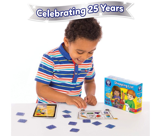 Joc educativ in limba engleza Lista de cumparaturi SHOPPING LIST