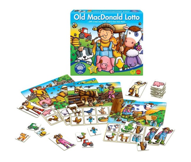 Joc lotto - Ferma lui Old Macdonald Joc lotto - Ferma lui Old Macdonald