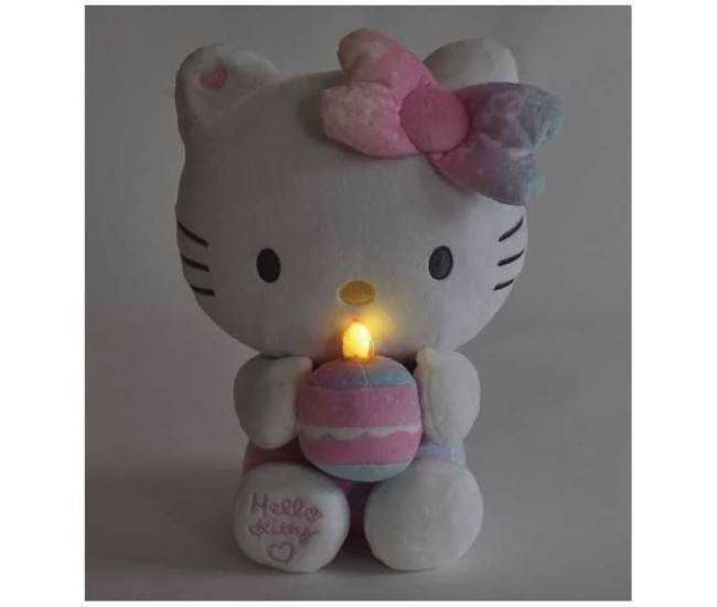 Jucarie Plus Jemini Zi De Nastere Cu Activitati 26 cm Hello Kitty