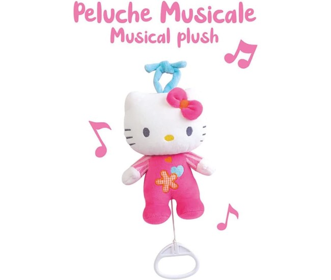 Jucarie Plus Muzicala Jemini 19Cm Hello Kitty