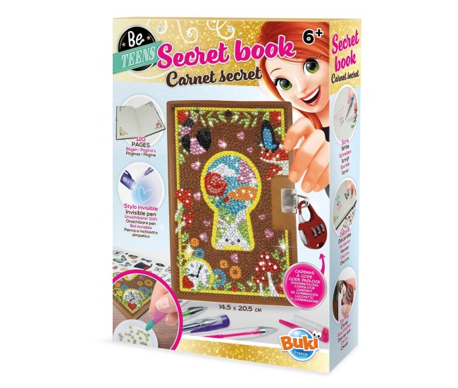 Jurnalul Secret - Set creativ pentru fetite