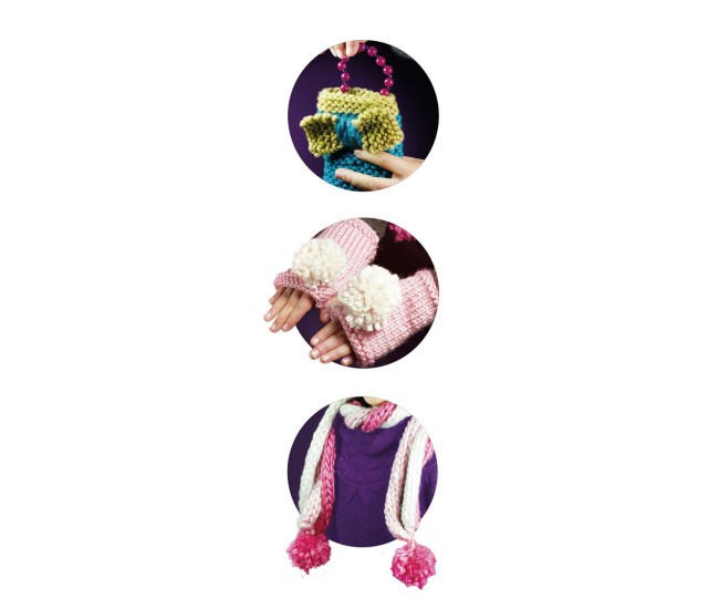 Kit pentru tricotat - Set indemanare Kit pentru tricotat - Set indemanare