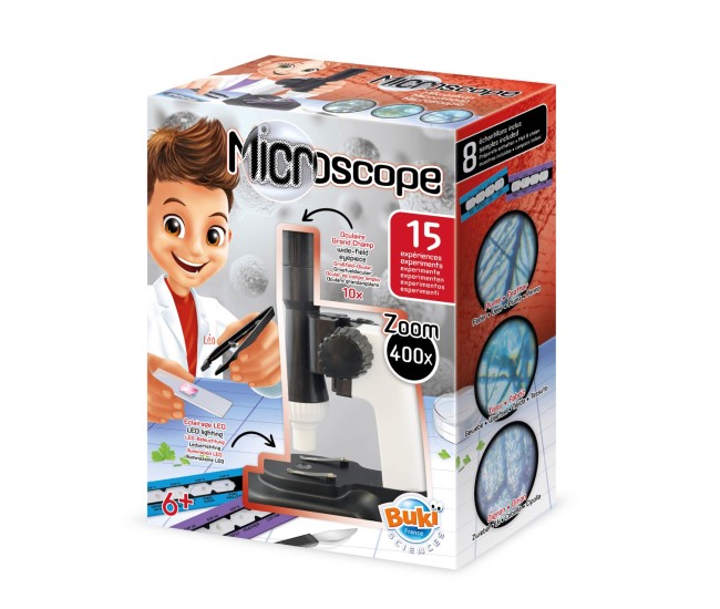 Microscop pentru copii cu 15 experimente Microscop pentru copii cu 15 experimente