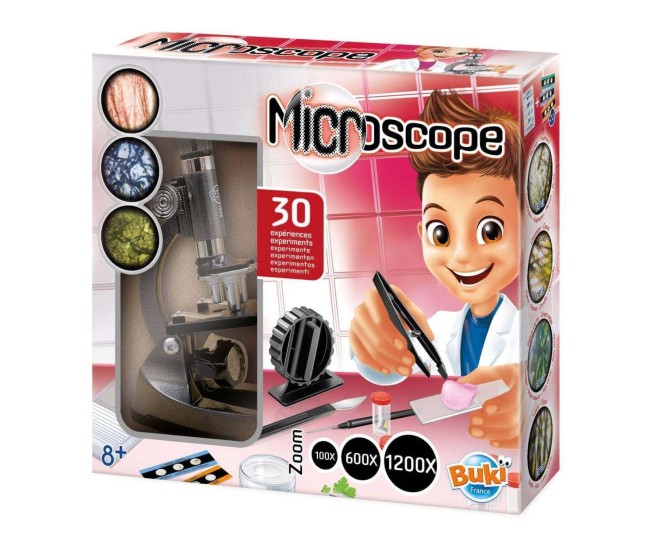 Microscop pentru copii cu 30 experimente - Set stiinta Microscop pentru copii cu 30 experimente - Set stiinta