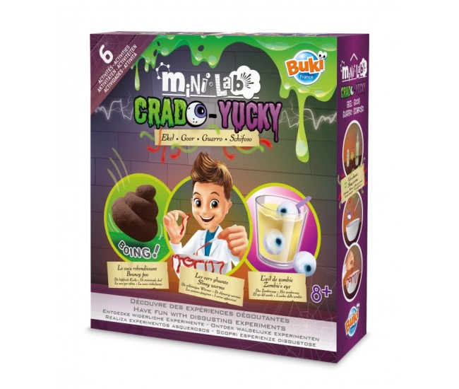 Experimente dezgustatoare - Mini Lab Yucky science