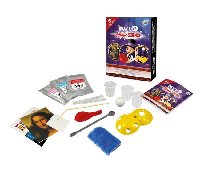 Mini-laborator Magie prin stiinta - Set pentru copii Mini-laborator Magie prin stiinta - Set pentru copii