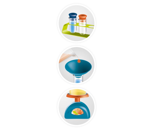 Set Mini de Stiinta pentru copii - Chimie Set Mini de Stiinta pentru copii - Chimie