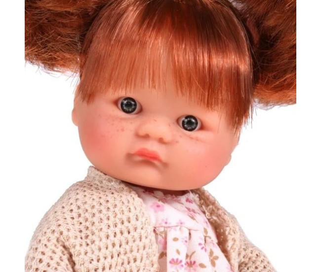 Papusa Bomboncin cu Rochita si Cardigan 20cm