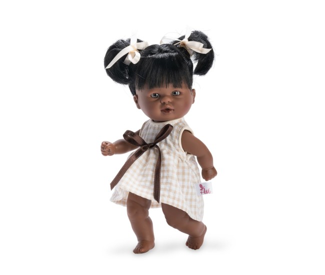 Papusa cu Codite Afro 20cm