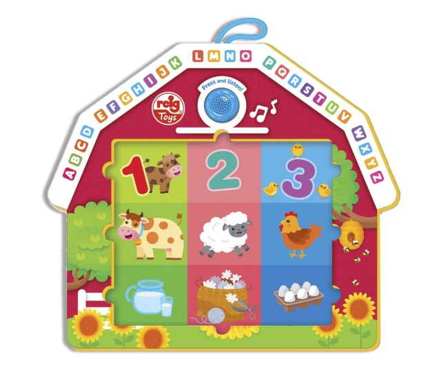 Puzzle cu sunete - Animale de la ferma