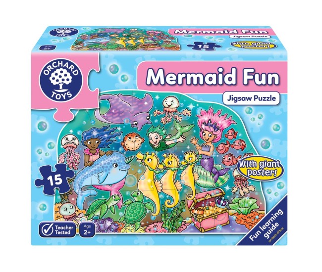 Puzzle de podea Distractia Sirenelor - Mermaid Fun puzzle