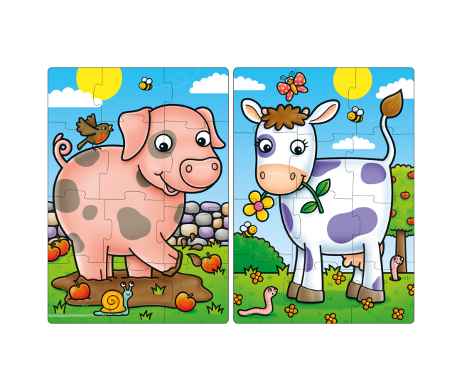 Puzzle Primii Prieteni de la ferma - First Farm Friends Puzzle Primii Prieteni de la ferma - First Farm Friends