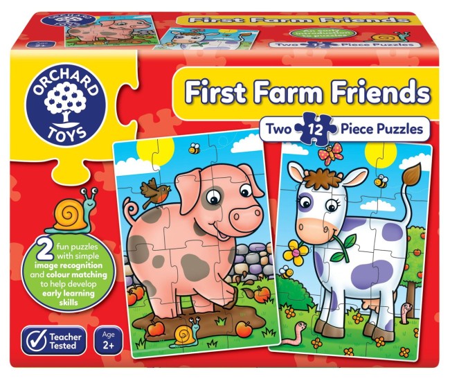 Puzzle Primii Prieteni de la ferma - First Farm Friends Puzzle Primii Prieteni de la ferma - First Farm Friends
