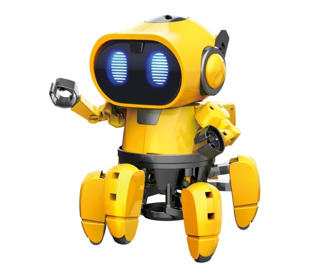 Robotelul Tibo - Set robot cu senzori si 6 picioare Robotelul Tibo - Set robot cu senzori si 6 picioare