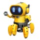 Robotelul Tibo - Set robot cu senzori si 6 picioare Robotelul Tibo - Set robot cu senzori si 6 picioare