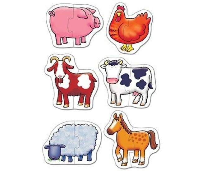 Set 6 puzzle Ferma (2 piese)