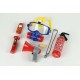 Set 7 piese accesorii pompier Set 7 piese accesorii pompier