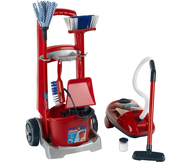 Set carucior pentru menaj si aspirator Vileda Set carucior pentru menaj si aspirator Vileda
