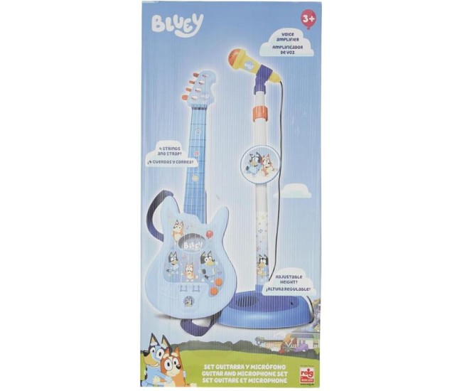 Set Chitara si Microfon Bluey