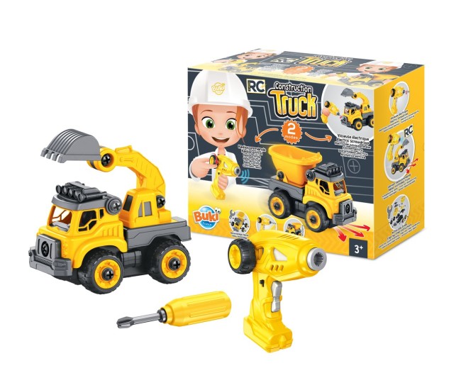 Set constructie Camion Autobasculanta si Excavator cu radiocomanda