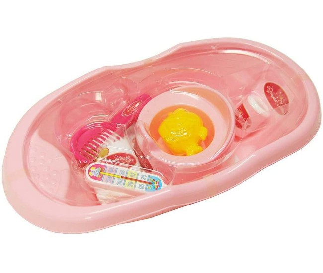 Set de baie cu accesorii pentru papusi Coralie