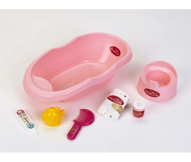 Set de baie cu accesorii pentru papusi Coralie