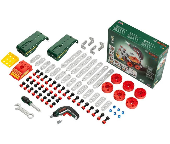 Set de constructie cu bormasina Bosch pentru copii