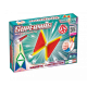 Set de constructie magnetic de baza Supermag Tags 28 piese