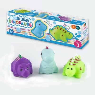 Set Dinozauri cu LED pentru baie
