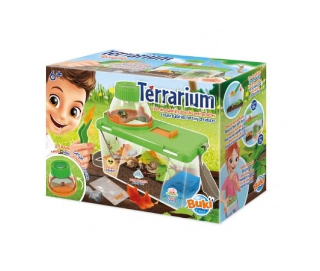 Set Terariu cu lupa pentru insecte sau plante