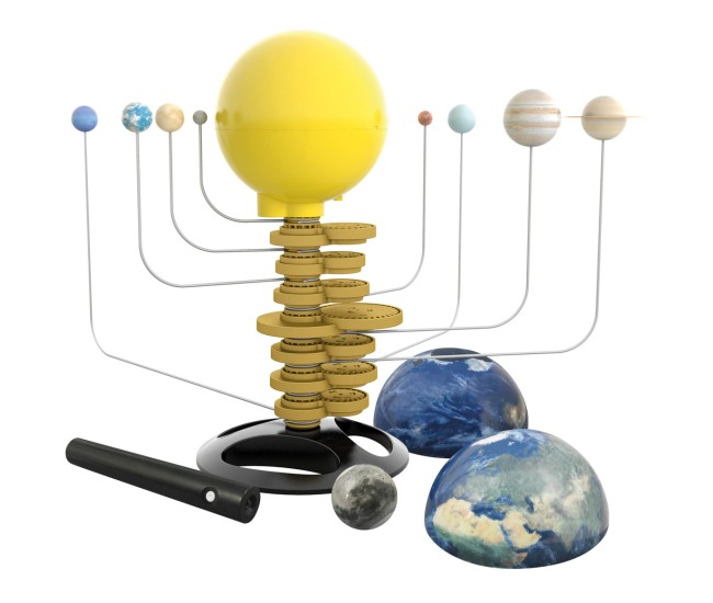 Sistemul Solar Mobil interactiv pentru copii