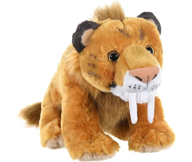 Smilodon - Jucarie Plus Wild Republic 30 cm