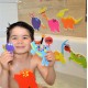 Stickere Dinozauri - set de joaca pentru baie